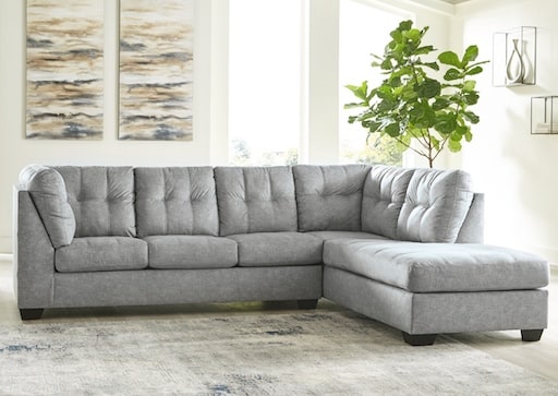 Benchcraft Premium Sectional with Chaise and Built-in USB Charging